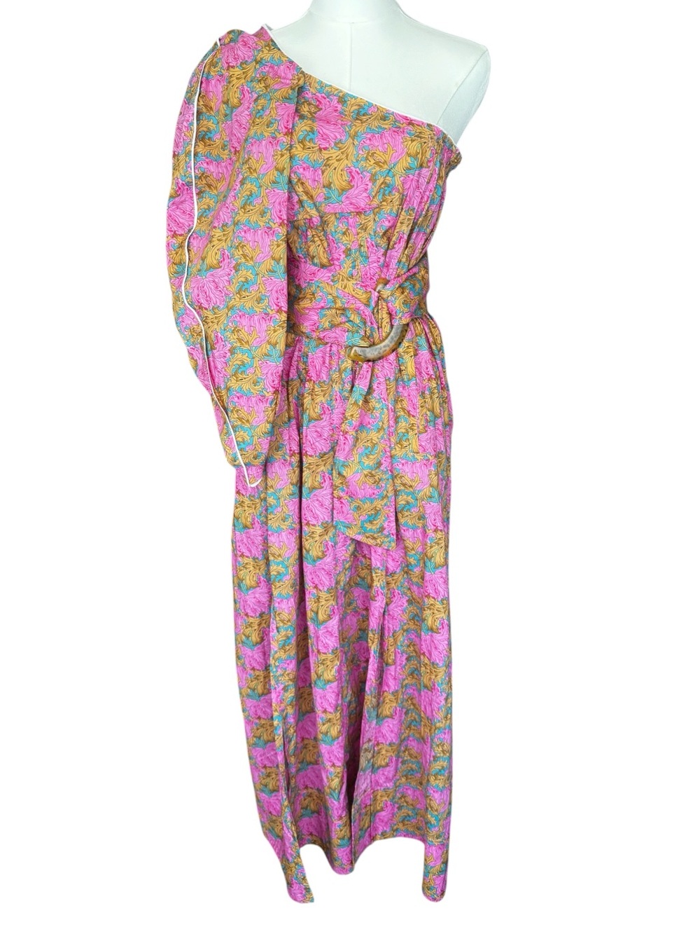 Nackiyé Artemisia Dress in Iris Pink FR:38 US:6 Medium - Picture 3 of 13